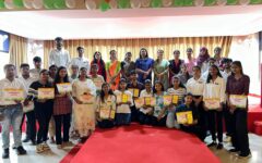 Independence day competition - Rangoli, Drawing and Group debate