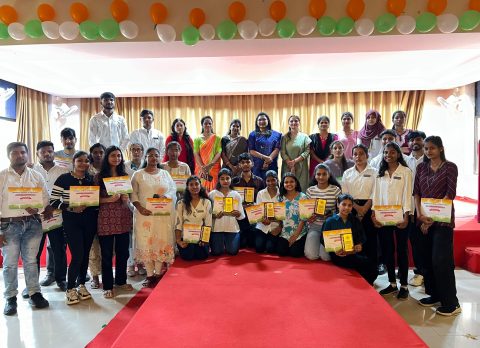 Independence day competition - Rangoli, Drawing and Group debate
